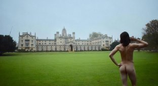 Каждый год Кембриджский университет проводит конкурс на лучшую задницу и вот победительница 2017 года (10 фото)