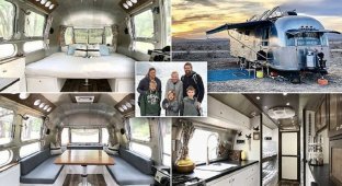 Семья с четырьмя детьми поменяла шикарный дом на фургон для путешествий (12 фото)