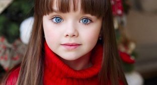 6-летнюю Анастасию Князеву назвали самой красивой девочкой в мире (12 фото + видео)