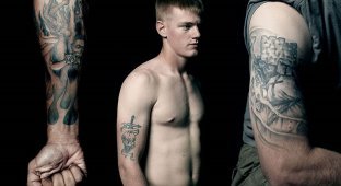 Искусство войны: татуировки американских ветеранов (13 фото)