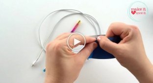 Как сделать шнур от зарядки телефона удобным и компактным