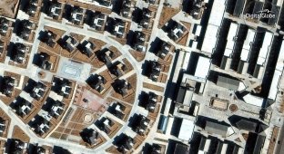 Эти новые спутниковые снимки показывают города-призраки Китая (15 фото)