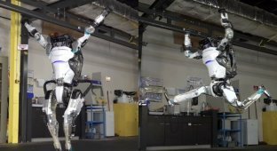 Boston Dynamics показал новое видео с роботом, которого научили кувыркаться и вставать на руки (3 фото + 1 видео)
