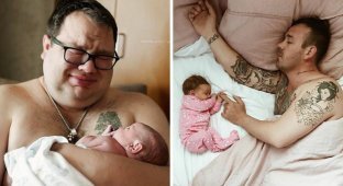 Счастье отцовства: самые трогательные фотографии пап (39 фото)