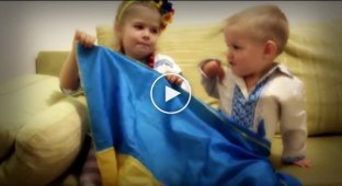 Маленькие патриоты Украины (майдан)