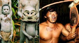 15 ужасающих ритуалов разных племен по всему миру (16 фото)