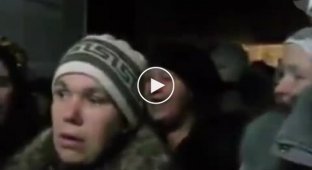 Бунт в Новороссии голодных жителей. Енакиево (18 ноября)