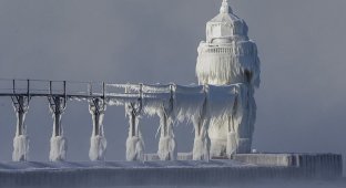 Холода пришли в США (31 фото + 3 видео)