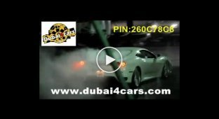 Развлечение арабов на Ferrari F430