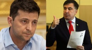 Зеленский предложил Саакашвили должность вице-премьера по реформам (1 фото)