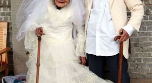 Свадебные фотографии спустя 88 лет (4 фото)