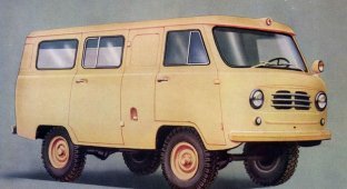 Испечка хлеба или история создания УАЗ-450 "Буханка" (13 фото)