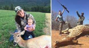 Девушки-охотницы хвастаются убитой дичью в Instagram (14 фото)