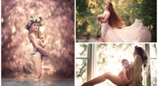 12 фотографий, наглядно показывающих, для чего женщине нужна грудь (13 фото)