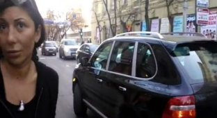 Женская парковка и бычка на встречке в Краснодаре (4 фото+видео)