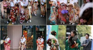 День совершеннолетия в Японии (22 фото)