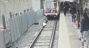 Мужчина бросился под поезд в московском метро