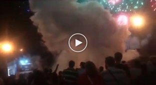 В Дзержинске праздничный фейерверк попал в толпу