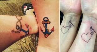 26 невероятно креативных тату, которые можно сделать вместе с мамой (27 фото)