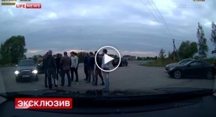 Русские беспредельщики расстреливают дагестанце в Волоколамске