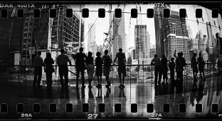 Преобразившийся Манхэттен на пленке (12 фото)