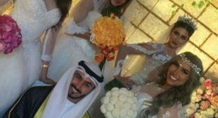 Ради мести бывшей жене кувейтянин женился на четырех девушках (3 фото + видео)