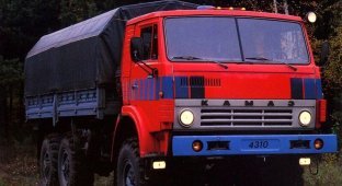 Легендарный КАМАЗ 4310 —лучший грузовик повышенной проходимости в СССР (14 фото)