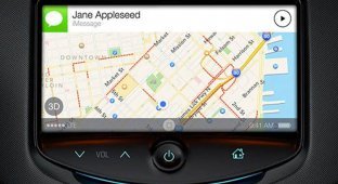 iOS 7 от Apple получила интеграцию с автомобилями (5 фото)