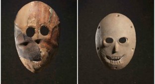 Старинные и ужасные: как выглядят самые древние маски в мире (11 фото)