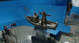 Спецэффекты на фильм Пираты Карибского моря: Мертвецы не рассказывают сказки (18 фото)