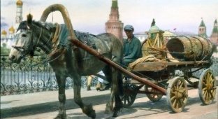 Уникальные цветные фото Москвы 1930-х годов . Часть 2 (46 фото)