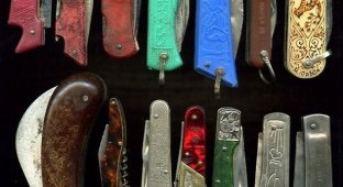 Перочинные ножи родом из СССР (14 фото)