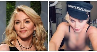 Мадонна опубликовала фото в белье, и поклонники разделились во мнениях (5 фото)