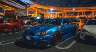 Daikoku — лучшая автомобильная парковка в мире (25 фото)