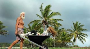 Разорившийся миллионер из Австралии 20 лет живет на необитаемом острове (11 фото)