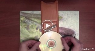 Как сделать тонкие и хрустящие чипсы с помощью CD