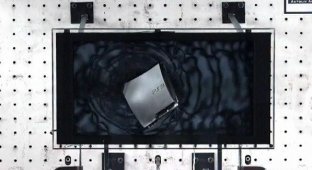 SONY разбивает свои ЖК панели консолями PlayStation3 (видео)