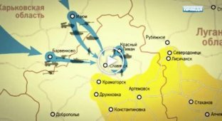 Соотношение сил на Юго-Востоке Украины