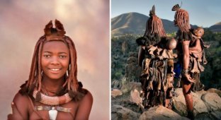 Химба - самое загадочное и красивое племя сегодняшней Африки (12 фото)
