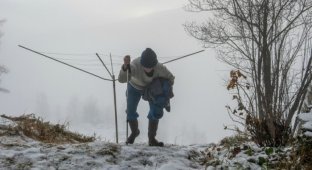 Жизнь норвежского лесного человека (30 фото)