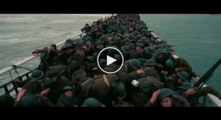 Первый трейлер нового военного фильма Кристофера Нолана «Дюнкерк»