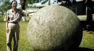Каменные шары Коста-Рики (19 фото)