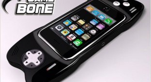 iPhone в качестве игровой консоли с гаджетом GameBone
