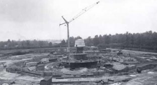 Строительство Останкинской башни (10 фото)