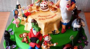 Необычные торты от Жанны Зубовой (19 фото)