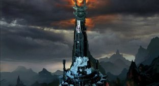 Лего башни Барад-Дур (18 фотографий)