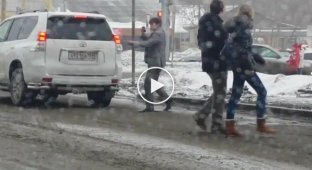 Косплей под ФСБ на дорогах Перми