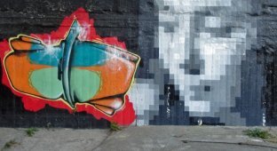 Современное искусство – граффити (Часть 1) (40 фото)