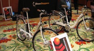 Sanyo Eneloop - гибридный электро-велосипед (3 фото + видео)