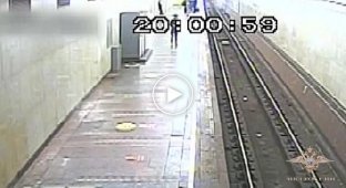Чудесное спасение в московском метро